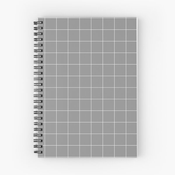Item preview, Windowpane Check Grid (white/gray) designed and sold by Design Minds Boutique.
