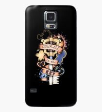 Funda/vinilo para Samsung Galaxy El coraje es la clave