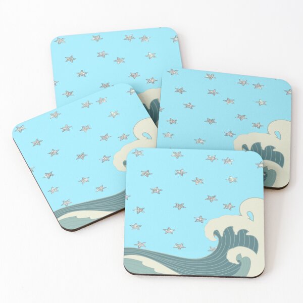 Item preview, Ocean wave design vsc designed and sold by retroaesthetics.