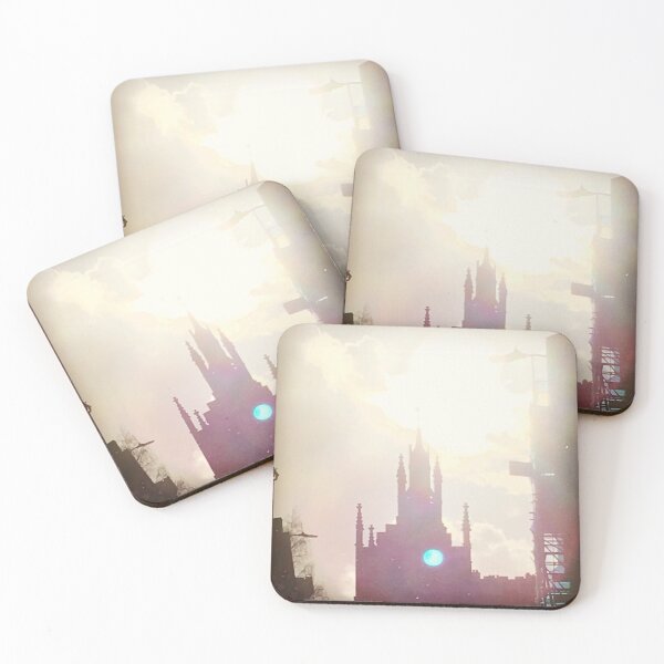 Item preview, Warwick England Silhouette and Clouds designed and sold by KristaPeacock.