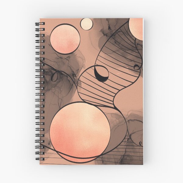 Item preview, Rose Gold and Black Doodle designed and sold by ByCait.