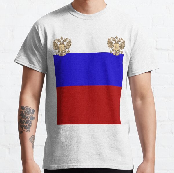 Russian Flag - White, Blue and Red