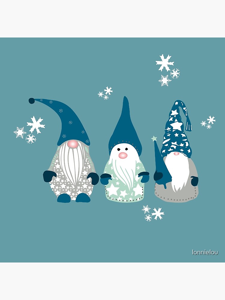 Trio of Gnomes by lonnielou