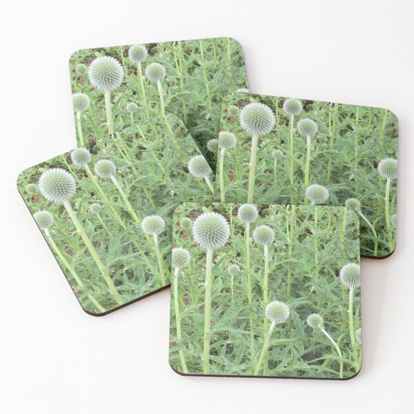 Item preview, Echinops - A Green Spiky Delight designed and sold by GoNatureDesigns.