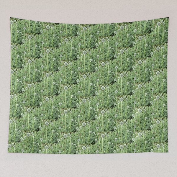 Item preview, Echinops - A Green Spiky Delight designed and sold by GoNatureDesigns.