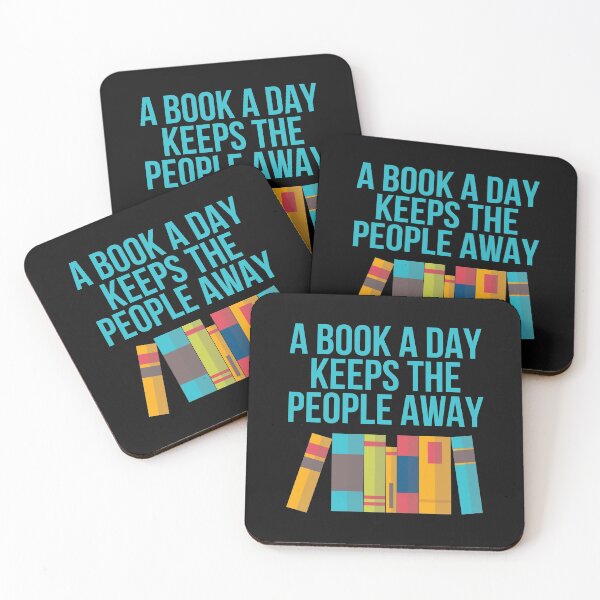 Item preview, A book a day keeps the people away! designed and sold by EstelleStar.