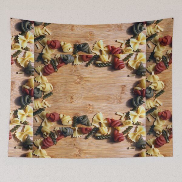 Item preview, mixed dried pasta border designed and sold by pinkal.
