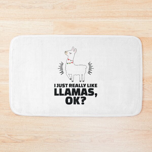 Item preview, I just really like Llamas, OK? designed and sold by EstelleStar.