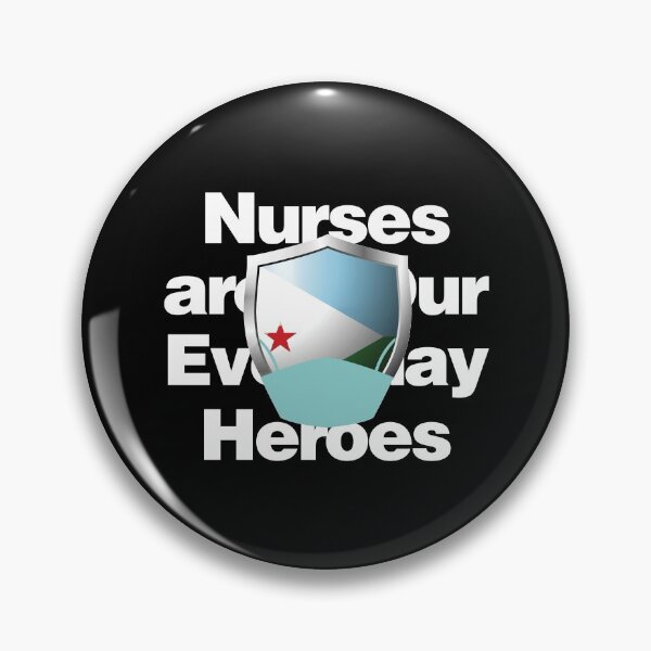 Item preview, Djibouti Nurses are Everyday Heroes designed and sold by HelloFromAja.