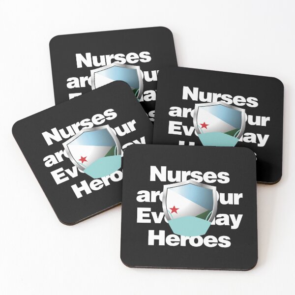 Item preview, Djibouti Nurses are Everyday Heroes designed and sold by HelloFromAja.