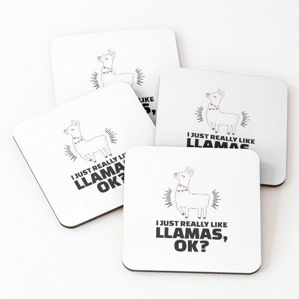 Item preview, I just really like Llamas, OK? designed and sold by EstelleStar.