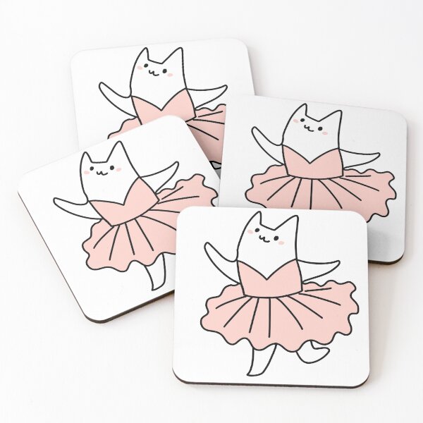 Item preview, Ballerina Cat designed and sold by little  ochre.
