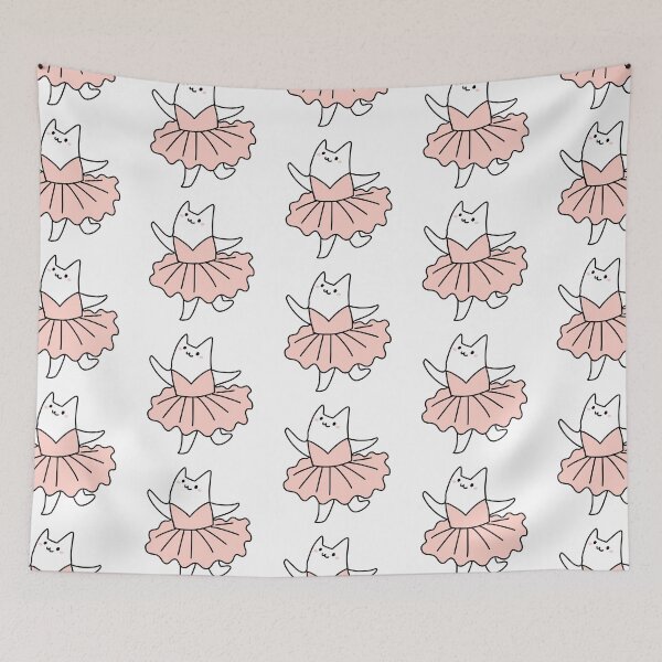 Item preview, Ballerina Cat designed and sold by little  ochre.