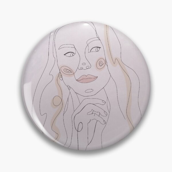 Item preview, Women thinking simple art  designed and sold by janella-lopez.
