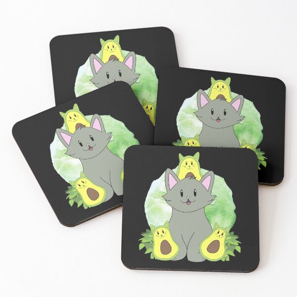 Item preview, Tropical Avogato Kitty Cats designed and sold by palaco210.