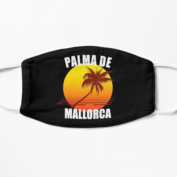 Mallorca tourists Flat Mask
