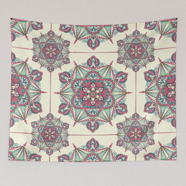 Item preview, Vintage mandala design designed and sold by Dorvidesign Shop.