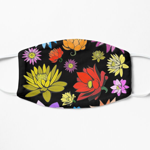 Lotus Flowers Flat Mask