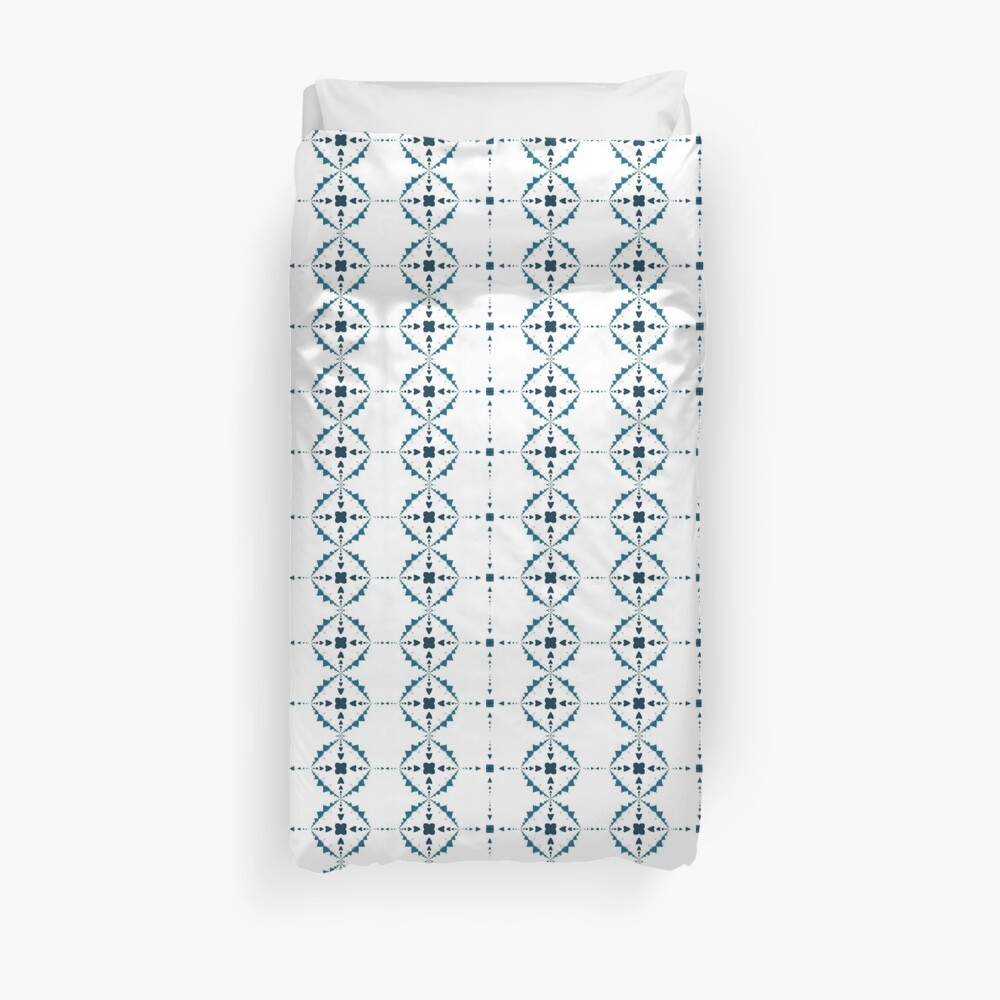 Soft Snowflakes Duvet Cover