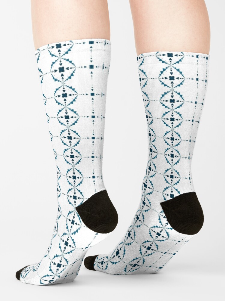 Alternate view of Soft Snowflakes Socks