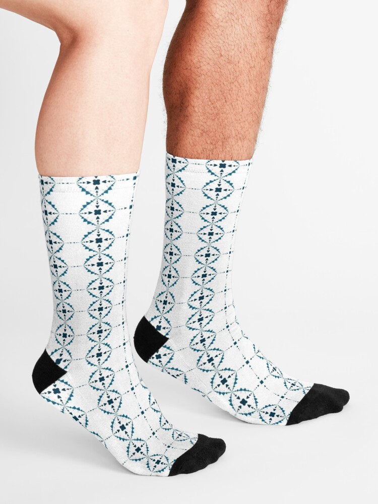 Alternate view of Soft Snowflakes Socks