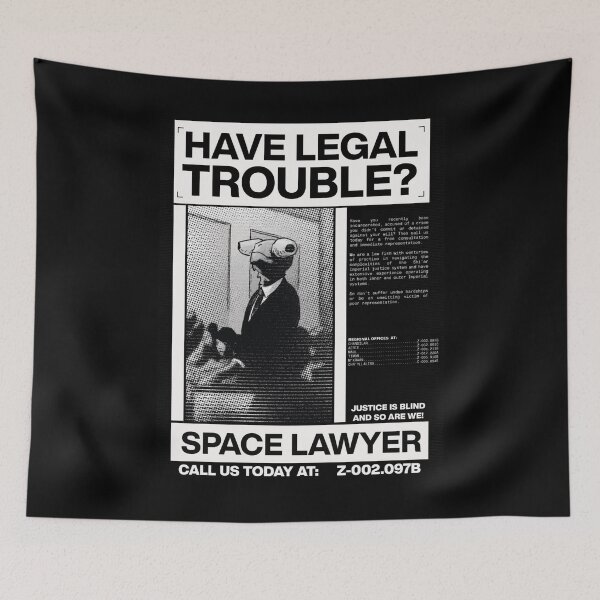 Item preview, Starjammers' Space Lawyer Flyer designed and sold by 90sOE.