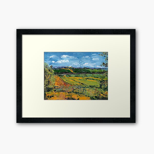 Rural Oxfordshire Framed Art Print