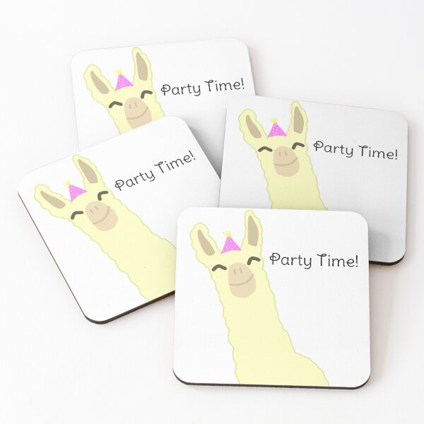Item preview, Fun Llama with Party Hat designed and sold by FinDesign.