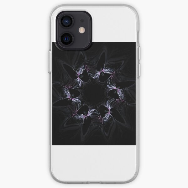 fractal abstract design iPhone Soft Case
