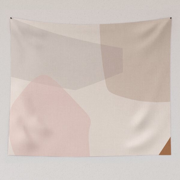 Item preview, Neutral tones, abstract shapes. designed and sold by PandaAvenue.