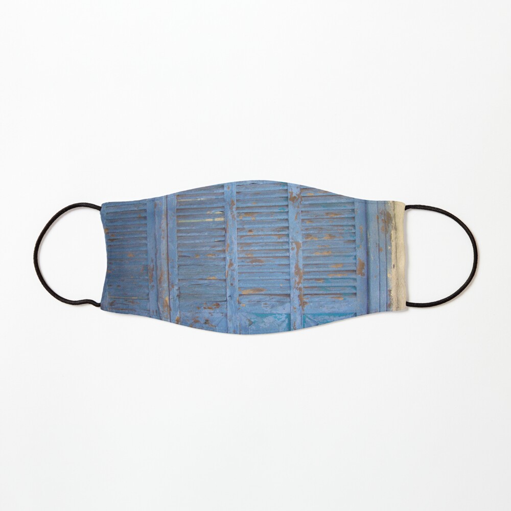 Blue window, rustic wood, turquoise, Rustic window Mask