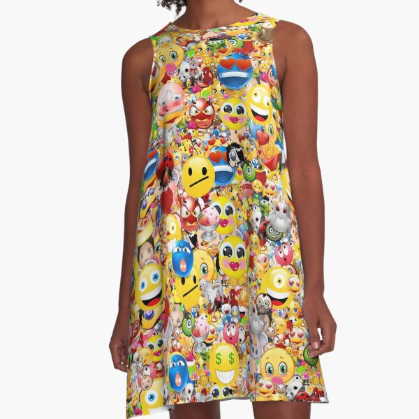 emoji A-Line Dress