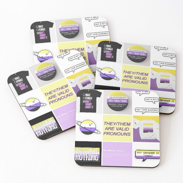 Item preview, nonbinary pride aesthetic designed and sold by hannahnicole420.
