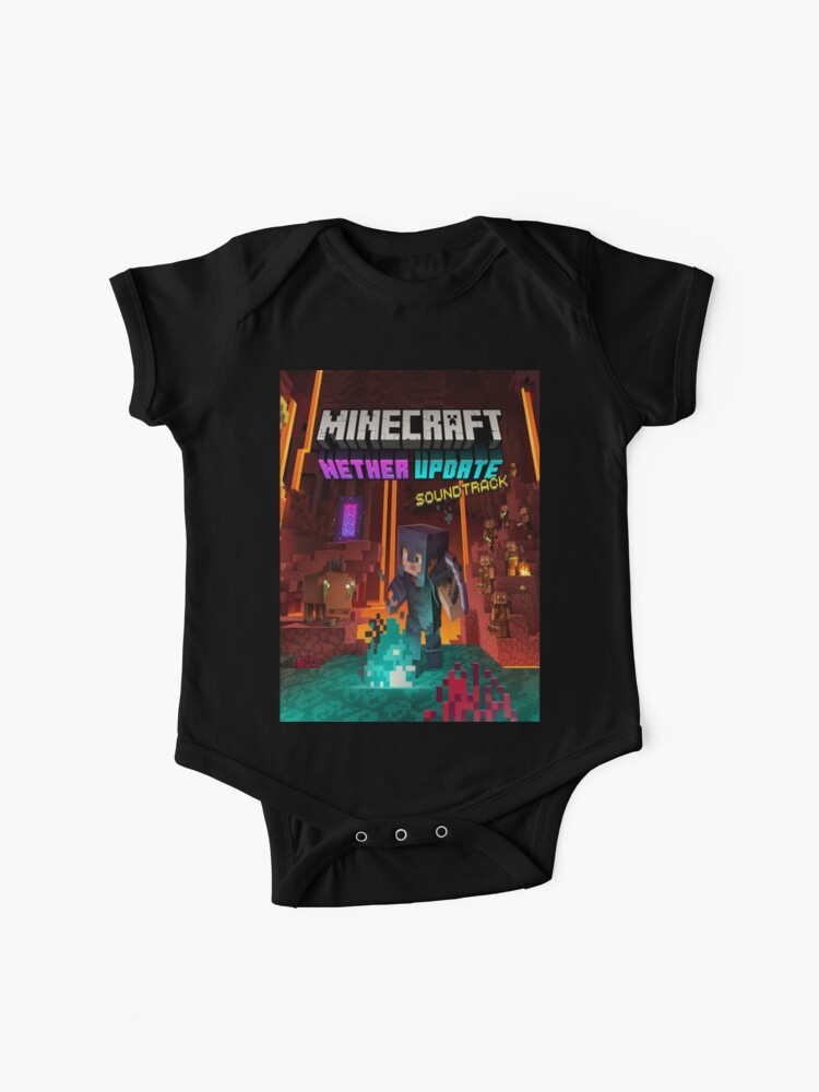 Minecraft Nether Update Baby One Piece By Bodda01 Redbubble