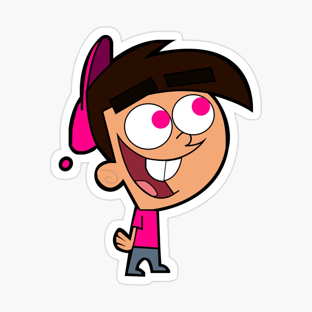 Lienzo for Sale con la obra «Timmy Turner (rosa)» de MassimoDF | Redbubble