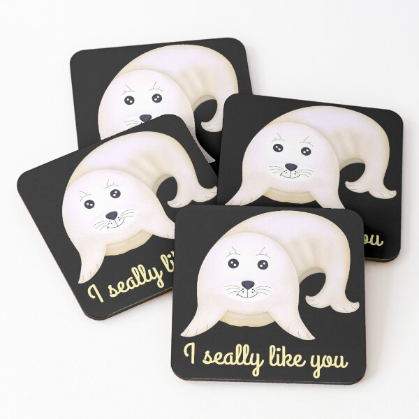 Item preview, 'I seally like you'  designed and sold by zoillustrate.