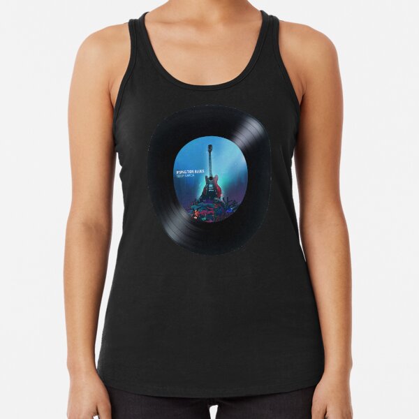 Rising Tide Blues - Vinyl Disc Racerback Tank Top