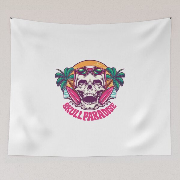 Item preview, SURF SKULL PARADISE DESIGN designed and sold by Picspot.