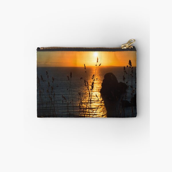 Item preview, beautiful sunset over the virgin rock grass designed and sold by morrbyte.