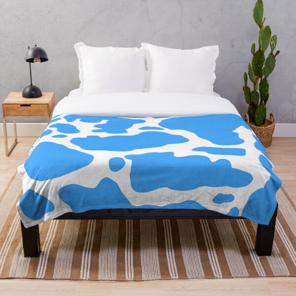 Item preview, Blue Cow Print designed and sold by BirdShapes.