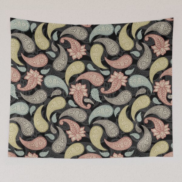 Item preview, Night Paisley Pattern designed and sold by thepatternshop.