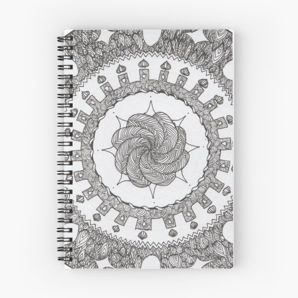 Item preview, Alternate Patterns of Succulents and Shells Mandala designed and sold by liannabow.
