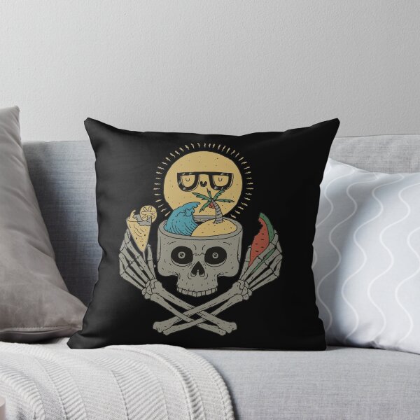 Item preview, SKULL WAVE SUN AND WATERMELON DESIGN designed and sold by Picspot.