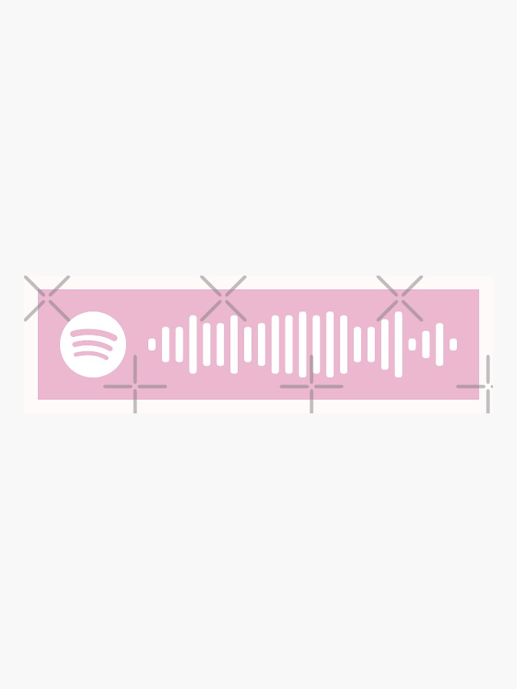 "Cruel Summer Spotify Code - Pink - Taylor Swift" Sticker ...