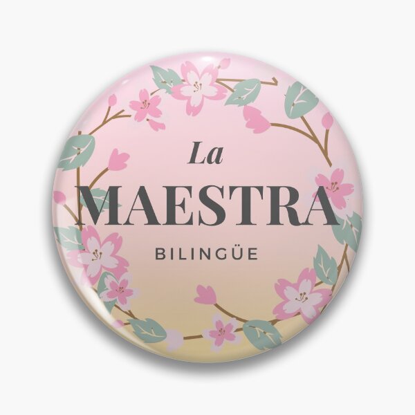 Item preview, The Bilingual Teacher - La Maestra Bilingüe designed and sold by Latina-Goddess.
