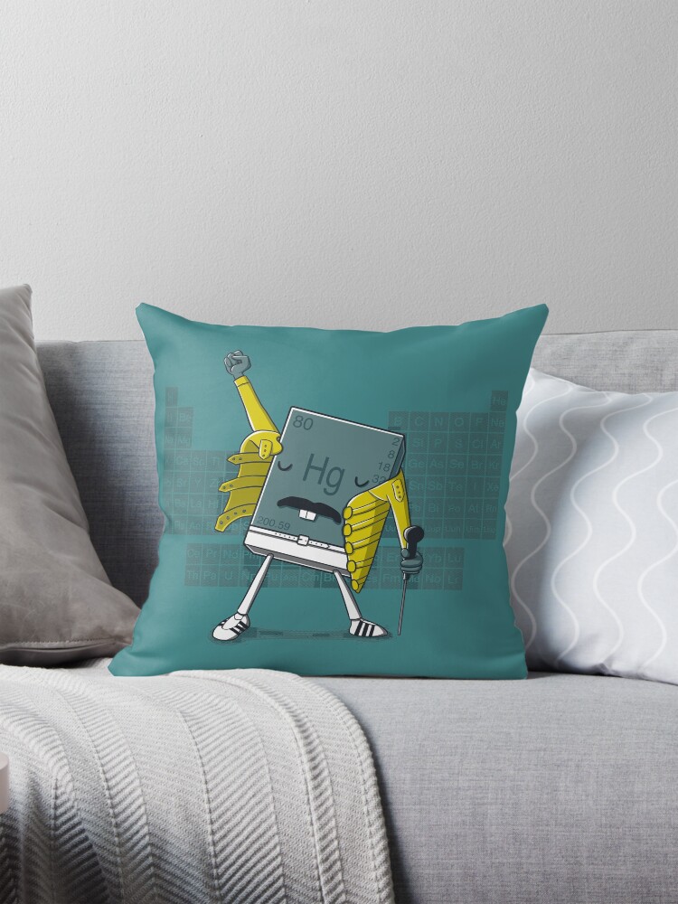 Freddie Mercury Pillow for Sale by Wirdou Redbubble