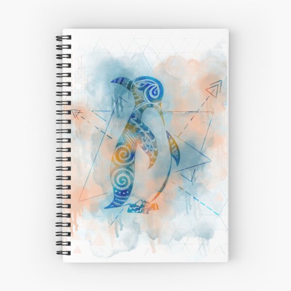 Item preview,  who loves penguins and longs for a touch of Indian art. designed and sold by urbano-design.