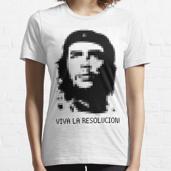 Viva La Resolucion Pixelated Che Guevara T-shirt