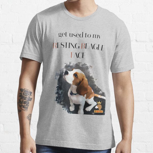 beagle face t shirt