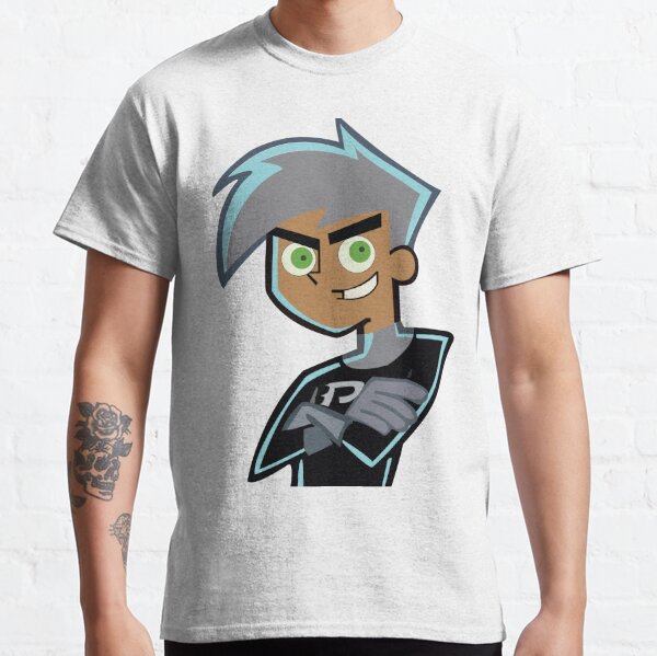 Phantom Blue T Shirts Redbubble - danny phantom shirt roblox